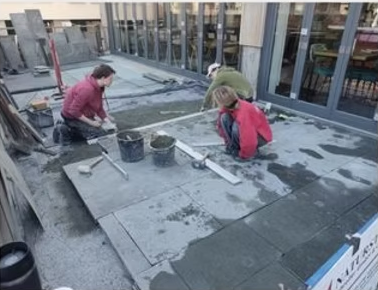 Baustelle mit Baukoordination und Projektsteuerung für denkmalgeschützte Restaurierungsarbeiten